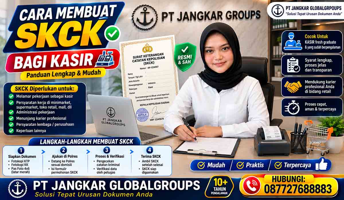 Cara Membuat SKCK bagi Kasir
