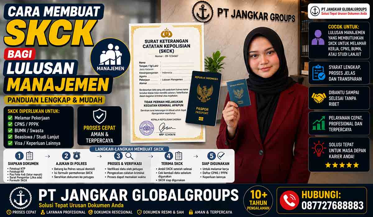 Cara Membuat SKCK bagi Lulusan Manajemen