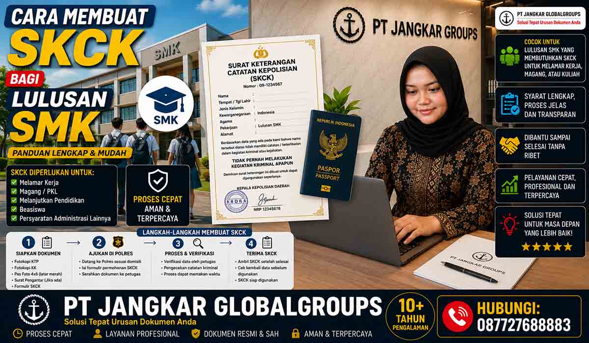 Cara Membuat SKCK bagi Lulusan SMK