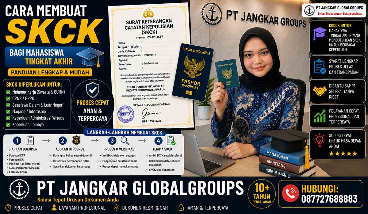 Cara Membuat SKCK bagi Mahasiswa Tingkat Akhir
