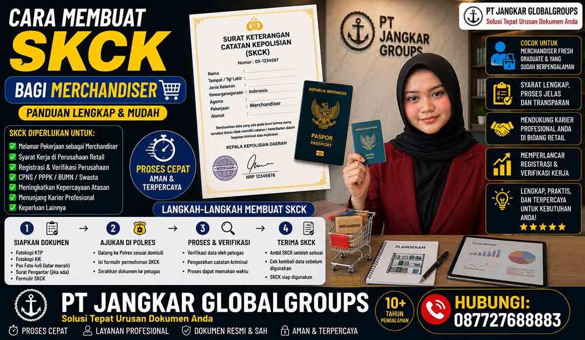 Cara Membuat SKCK bagi Merchandiser