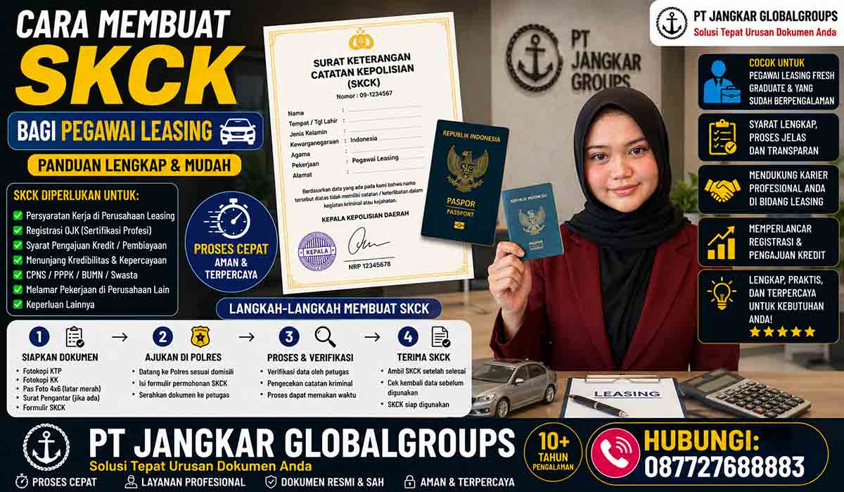 Cara Membuat SKCK bagi Pegawai Leasing