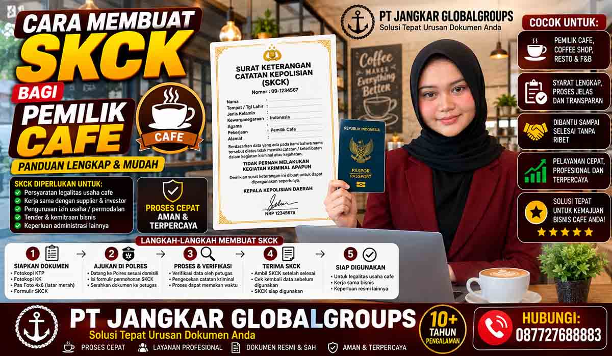 Cara Membuat SKCK bagi Pemilik Cafe