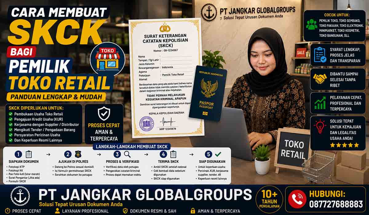 Cara Membuat SKCK bagi Pemilik Toko Retail