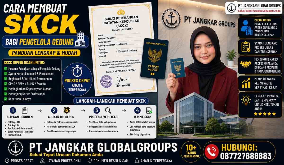 Cara Membuat SKCK bagi Pengelola Gedung