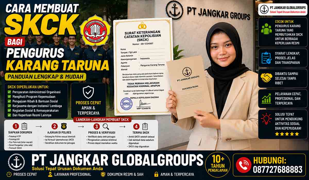 Cara Membuat SKCK bagi Pengurus Karang Taruna