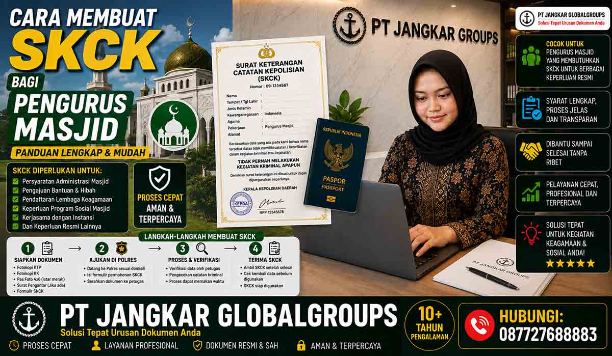 Cara Membuat SKCK bagi Pengurus Masjid