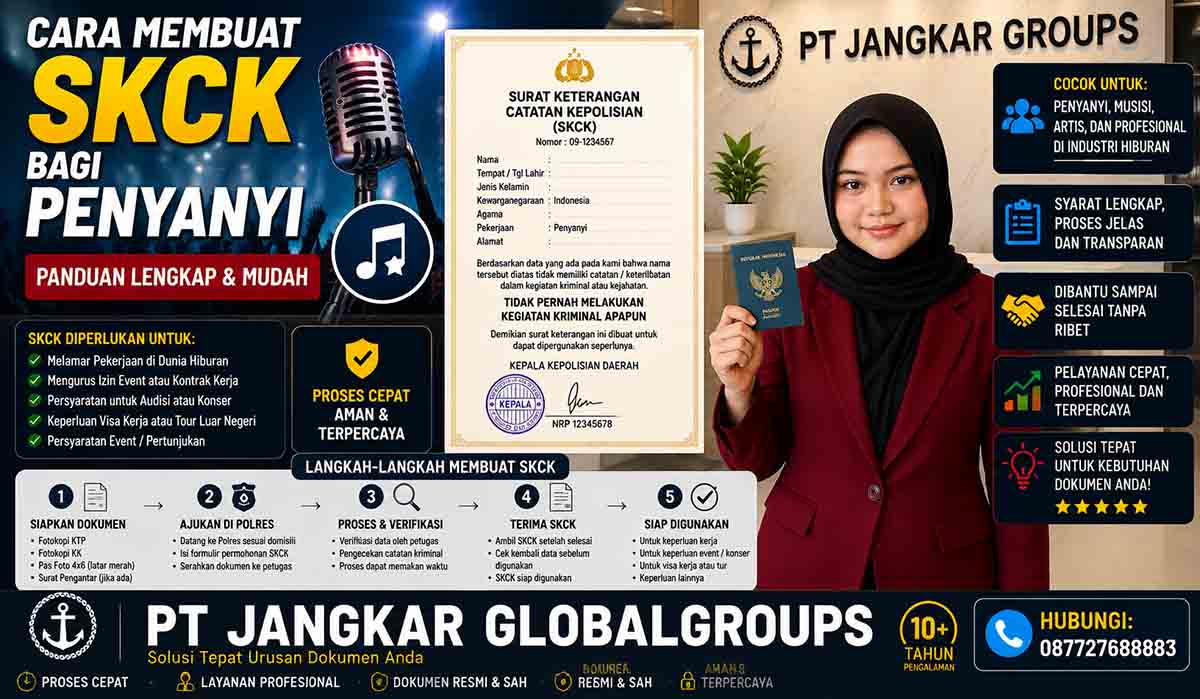 Cara Membuat SKCK bagi Penyanyi