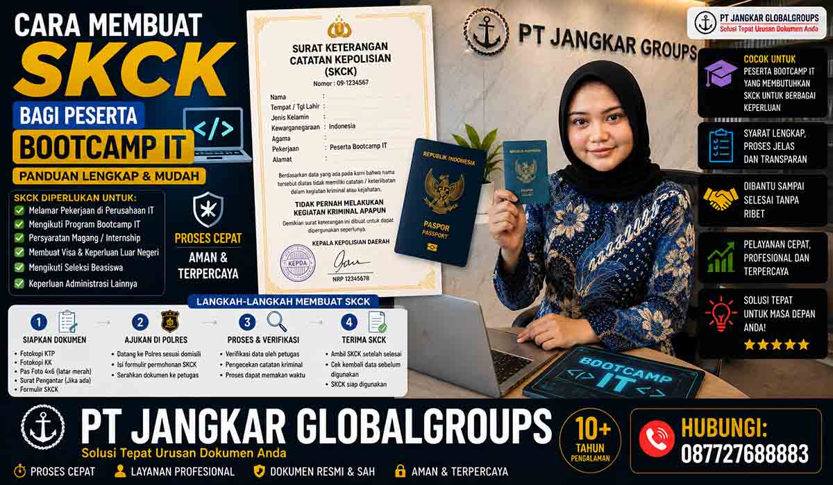Cara Membuat SKCK bagi Peserta Bootcamp IT