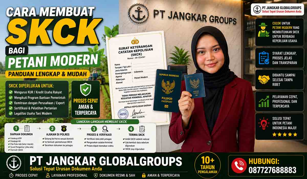 Cara Membuat SKCK bagi Petani Modern