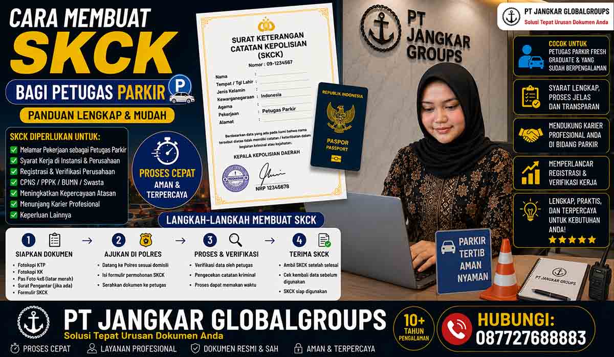 Cara Membuat SKCK bagi Petugas Parkir