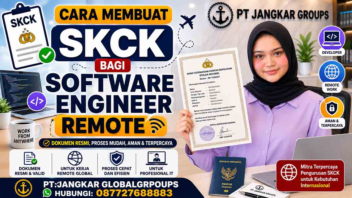 Cara Membuat SKCK bagi Software Engineer Remote