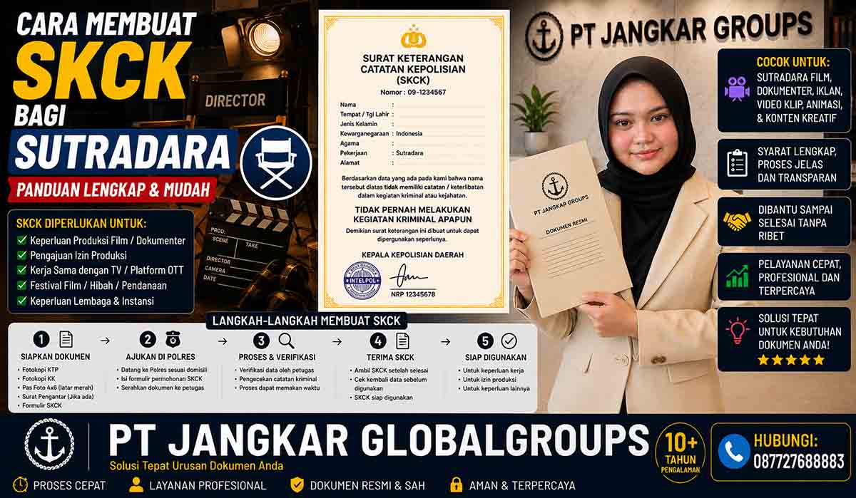 Cara Membuat SKCK bagi Sutradara