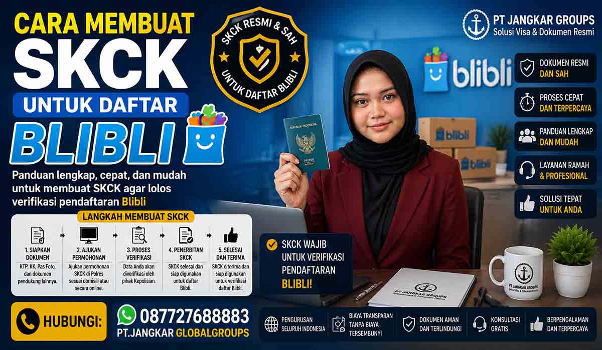 Cara Membuat SKCK untuk Daftar Blibli