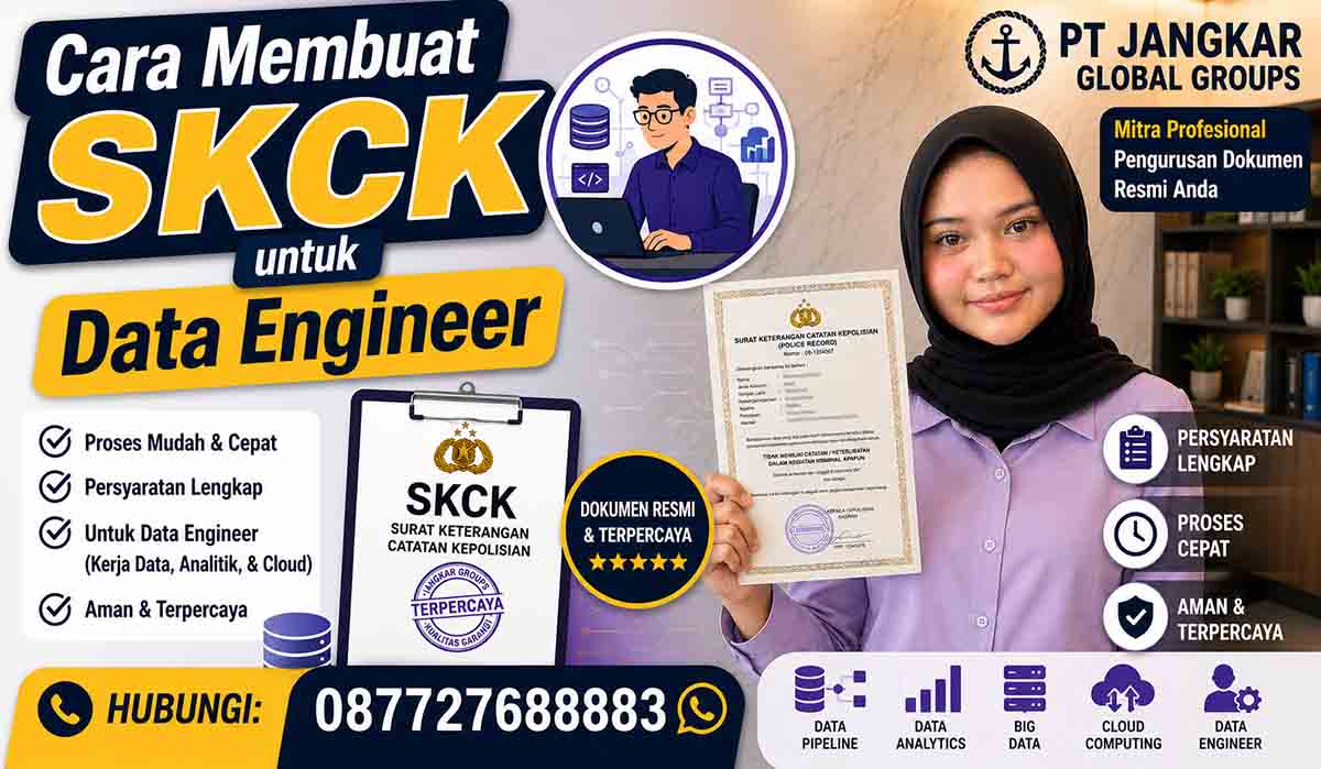 Cara Membuat SKCK untuk Data Engineer