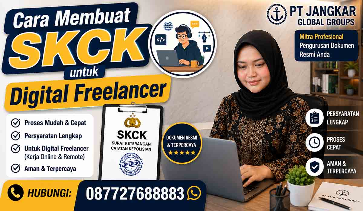 Cara Membuat SKCK untuk Digital Freelancer