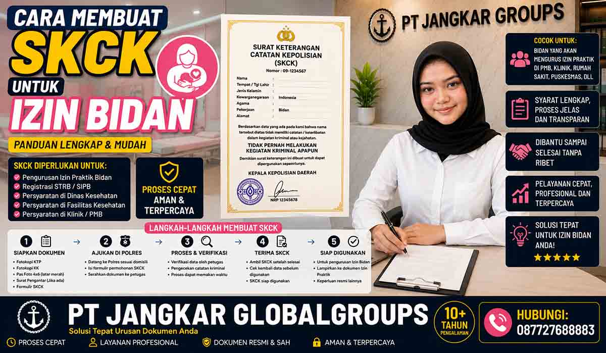 Cara Membuat SKCK untuk Izin Bidan