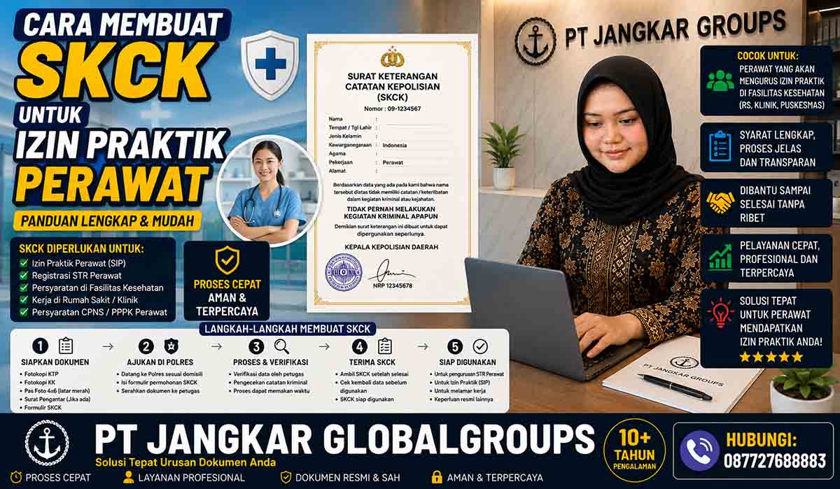 Cara Membuat SKCK untuk Izin Praktik Perawat