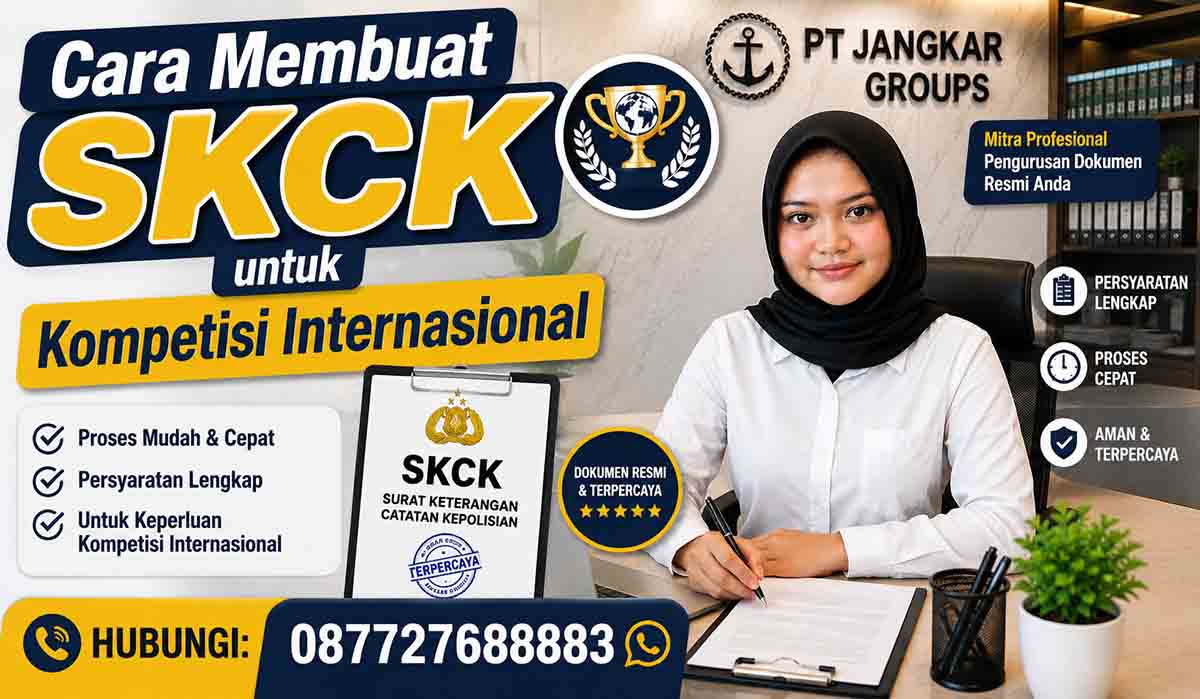 Cara Membuat SKCK untuk Kompetisi Internasional