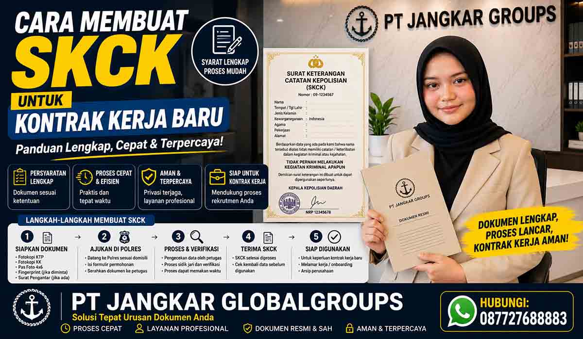Cara Membuat SKCK untuk Kontrak Kerja Baru