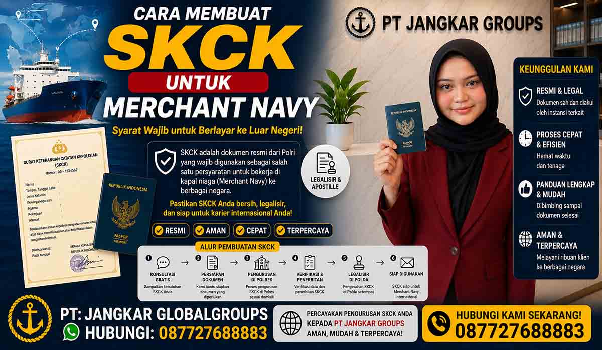 Cara Membuat SKCK untuk Merchant Navy