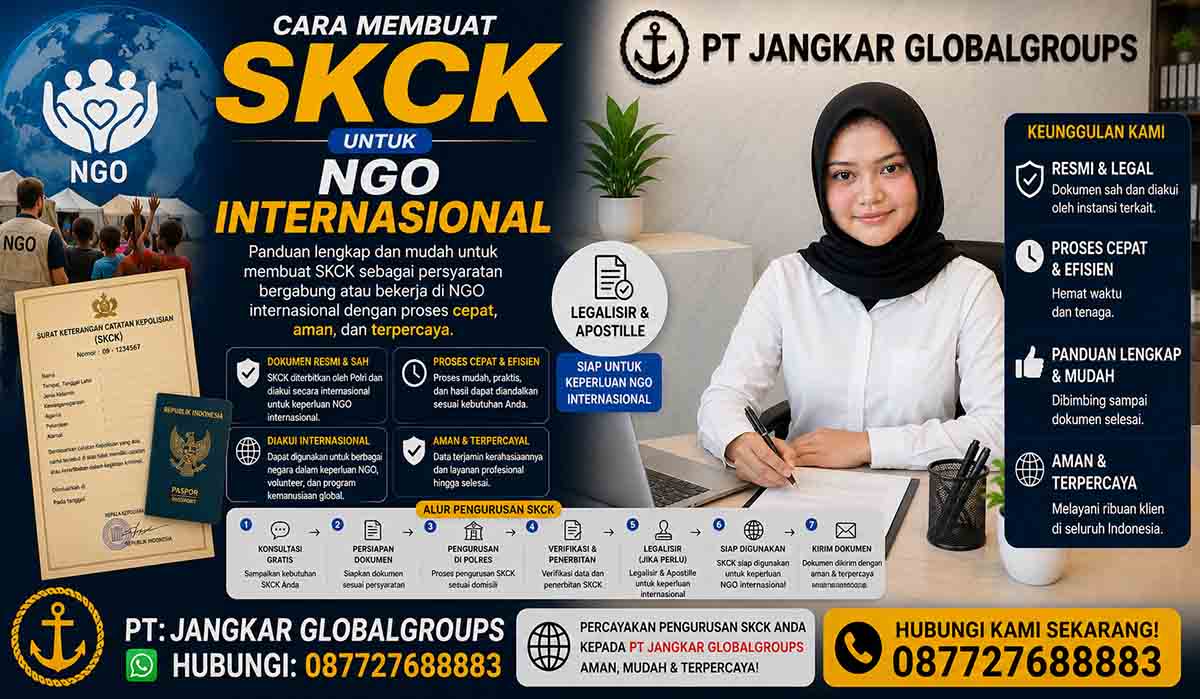 Cara Membuat SKCK untuk NGO Internasional