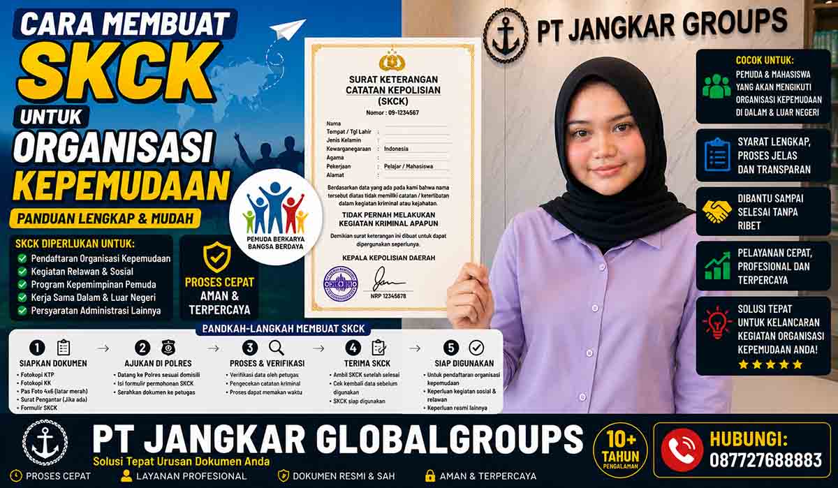 Cara Membuat SKCK untuk Organisasi Kepemudaan