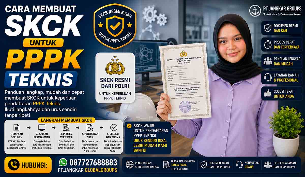 Cara Membuat SKCK untuk PPPK Teknis