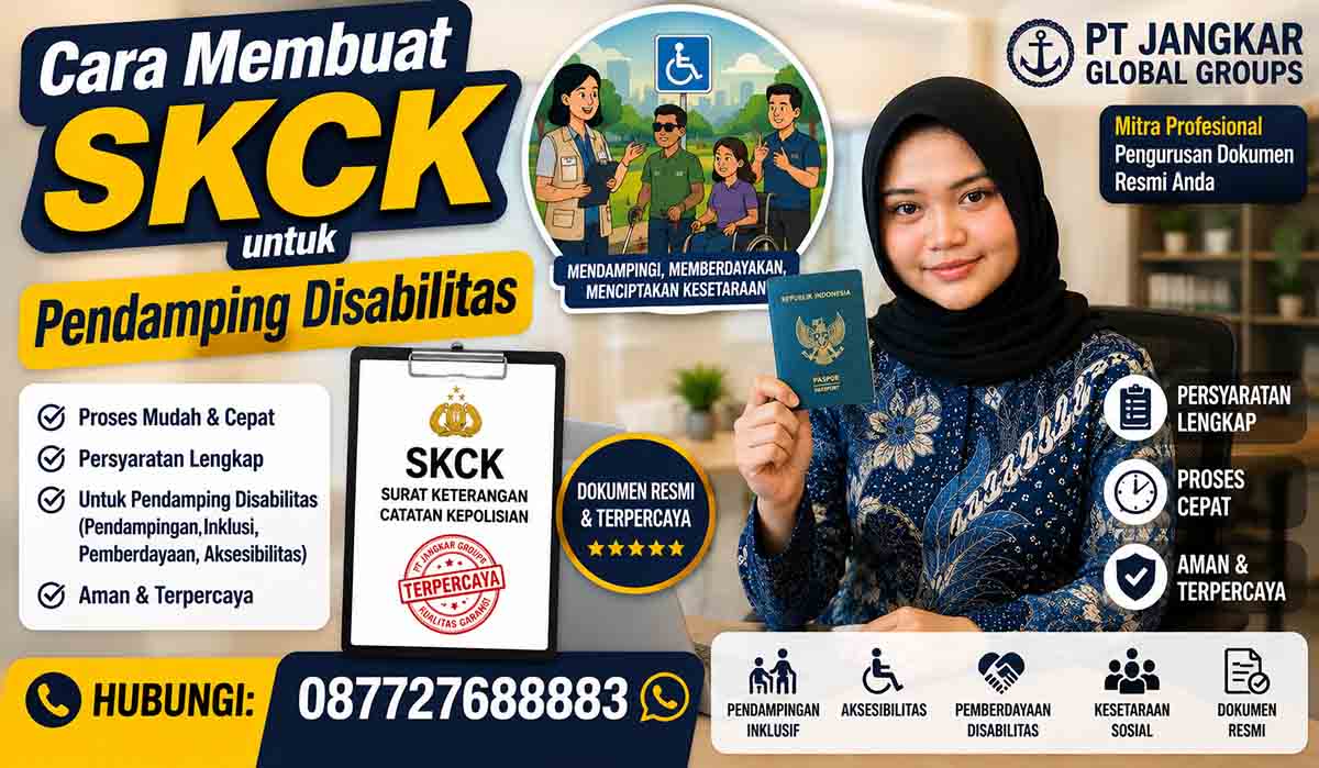 Cara Membuat SKCK untuk Pendamping Disabilitas