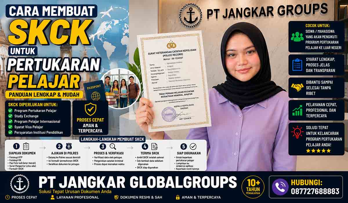 Cara Membuat SKCK untuk Pertukaran Pelajar