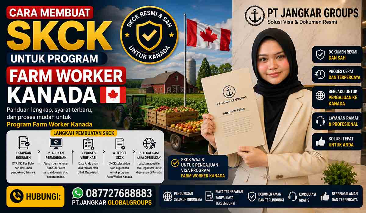 Cara Membuat SKCK untuk Program Farm Worker Kanada