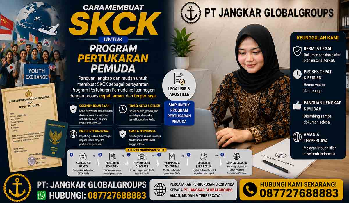 Cara Membuat SKCK untuk Program Pertukaran Pemuda