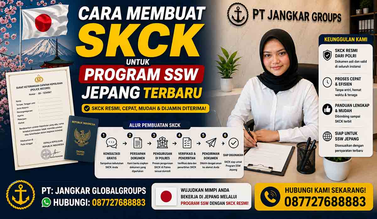 Cara Membuat SKCK untuk Program SSW Jepang Terbaru