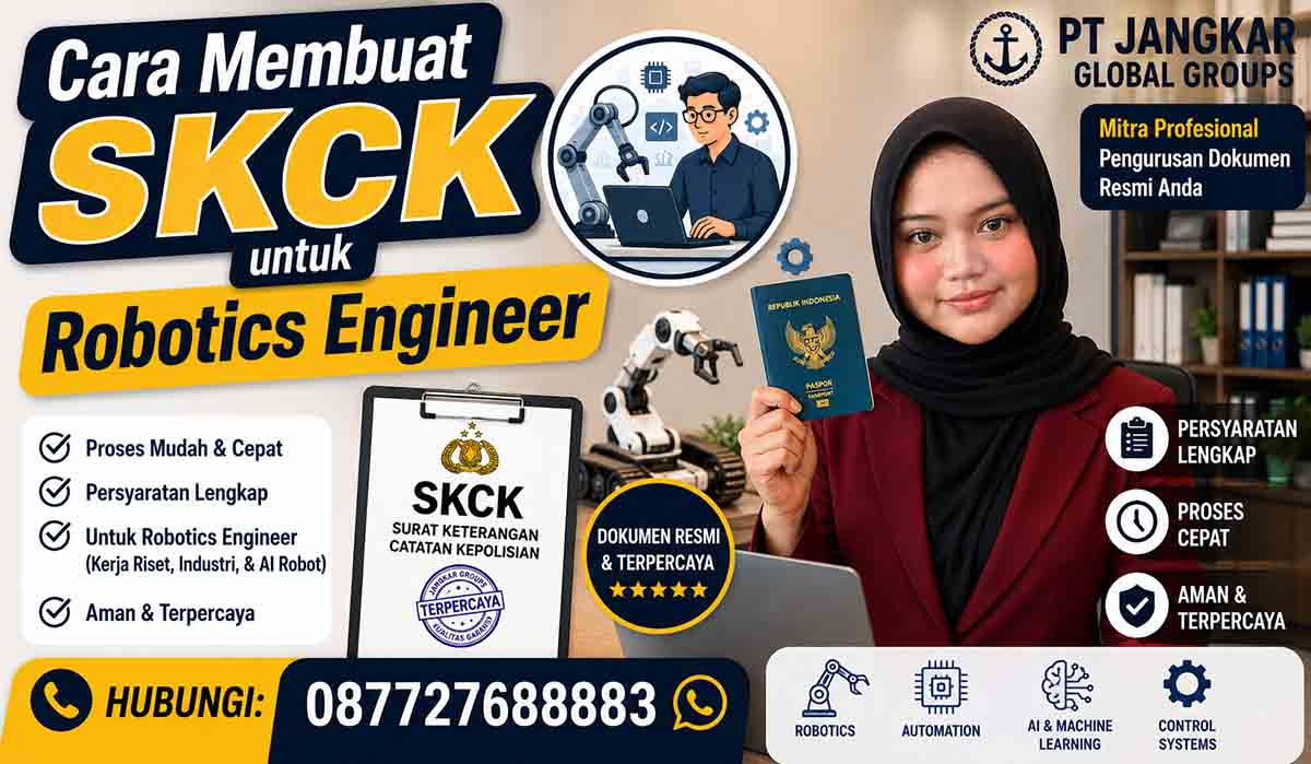 Cara Membuat SKCK untuk Robotics Engineer