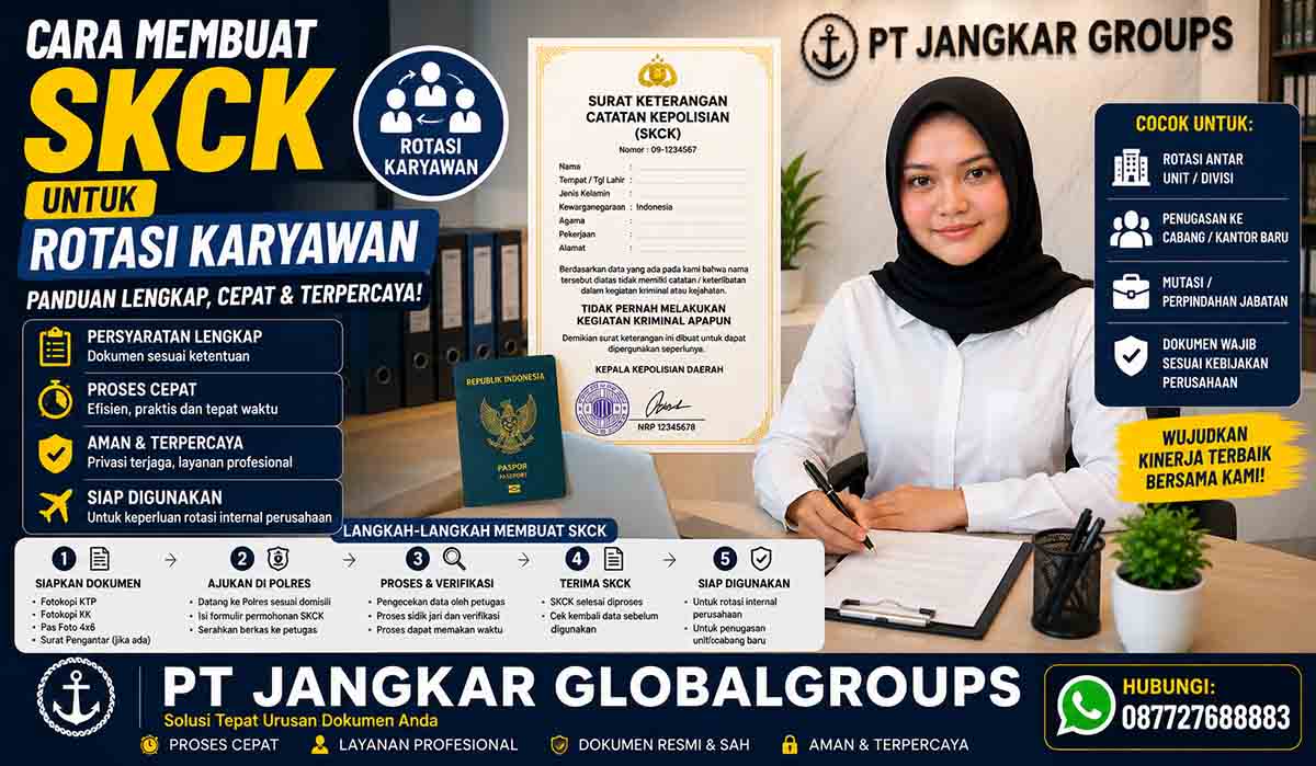 Cara Membuat SKCK untuk Rotasi Karyawan