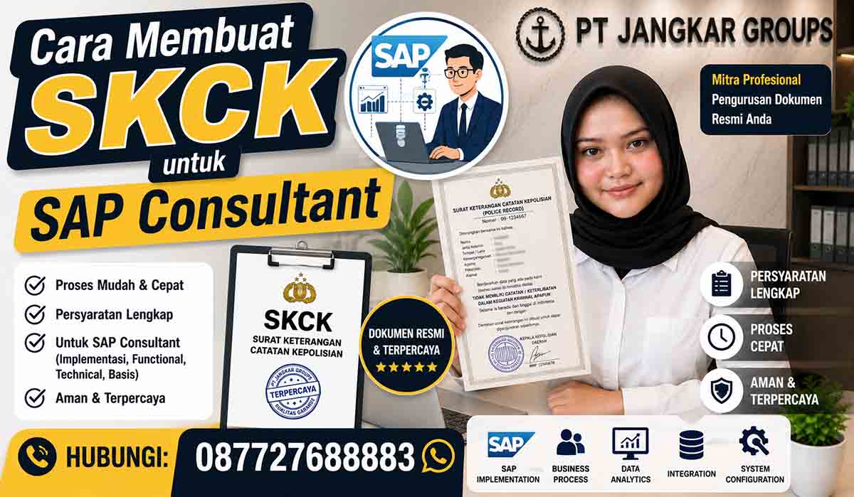 Cara Membuat SKCK untuk SAP Consultant