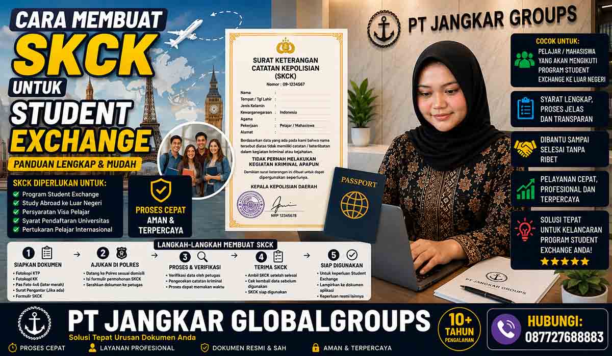 Cara Membuat SKCK untuk Student Exchange