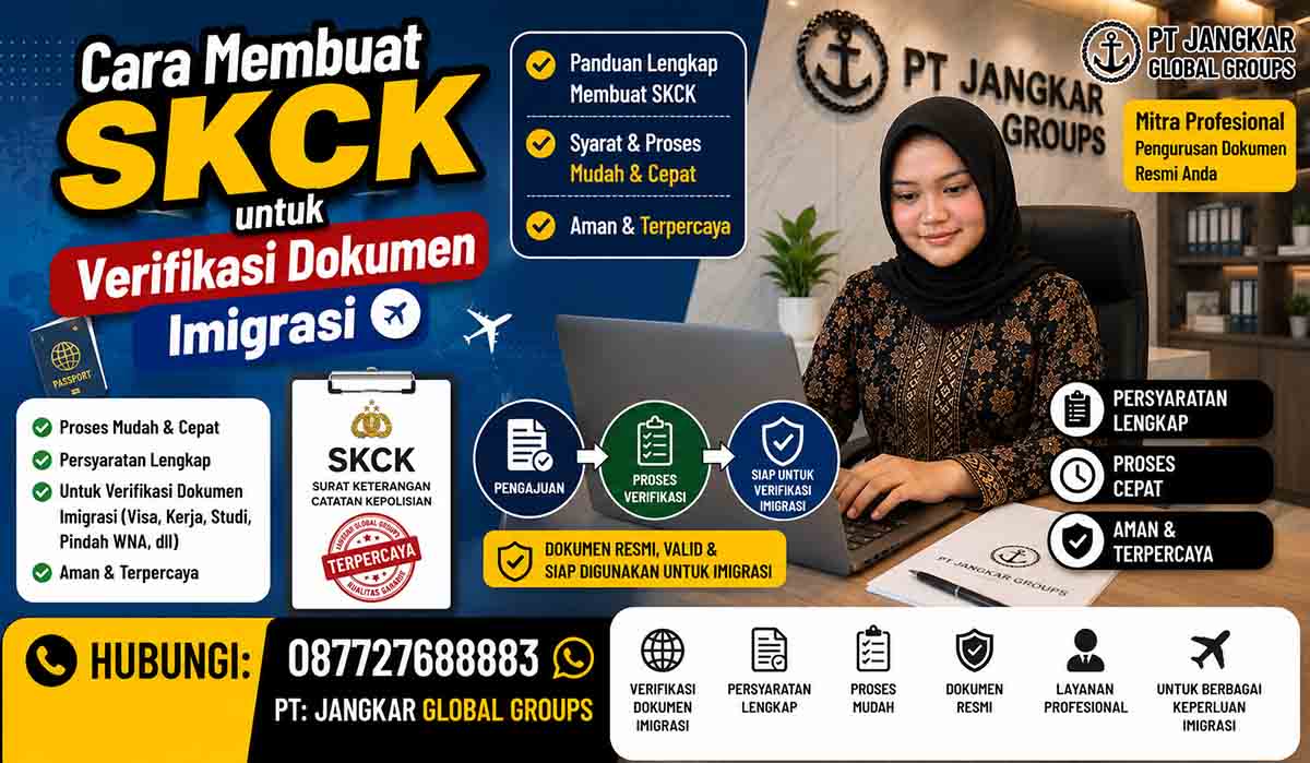 Cara Membuat SKCK untuk Verifikasi Dokumen Imigrasi