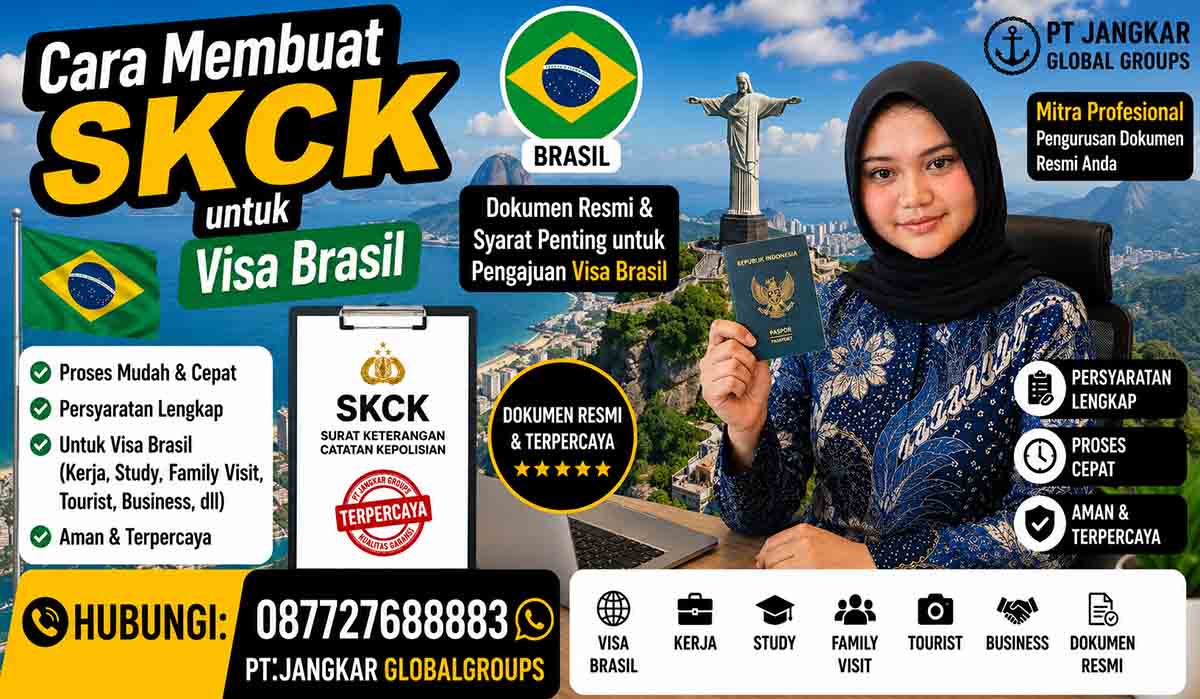 Cara Membuat SKCK untuk Visa Brasil