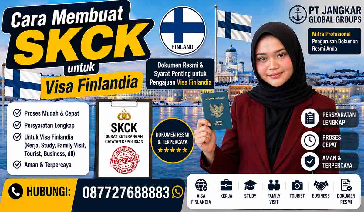 Cara Membuat SKCK untuk Visa Finlandia