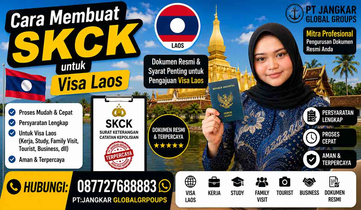 Cara Membuat SKCK untuk Visa Laos