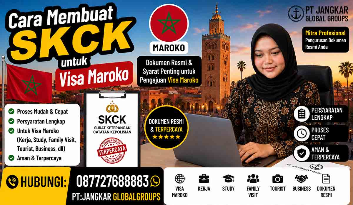 Cara Membuat SKCK untuk Visa Maroko