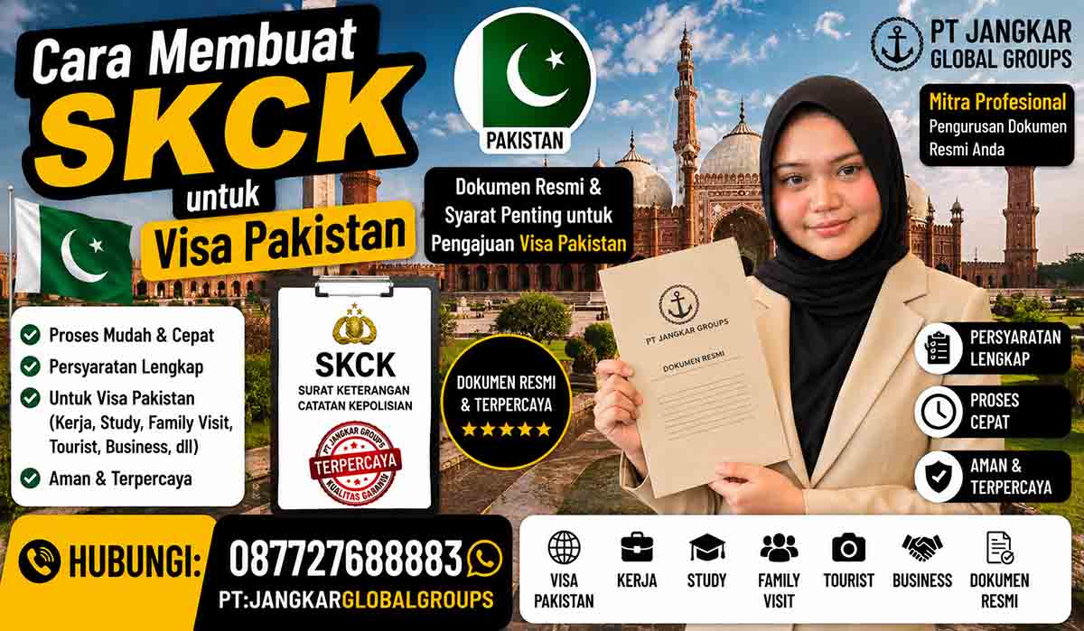 Cara Membuat SKCK untuk Visa Pakistan