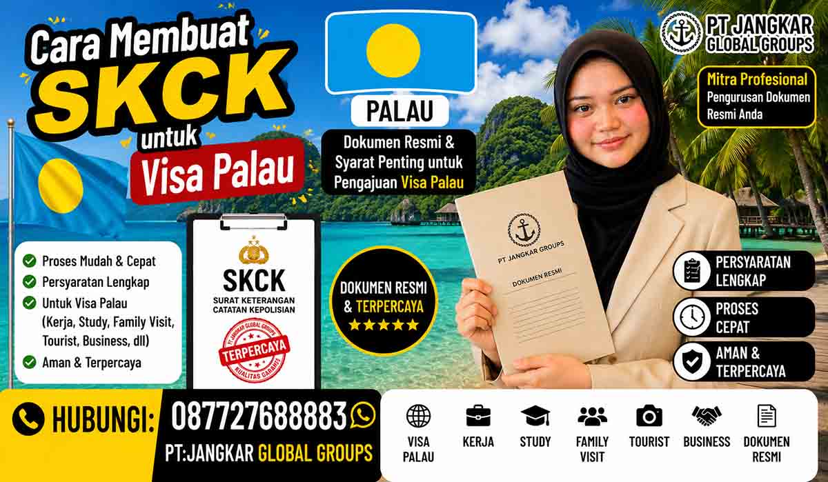 Cara Membuat SKCK untuk Visa Palau