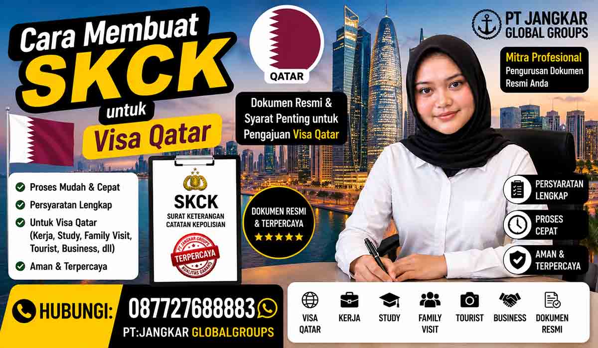 Cara Membuat SKCK untuk Visa Qatar
