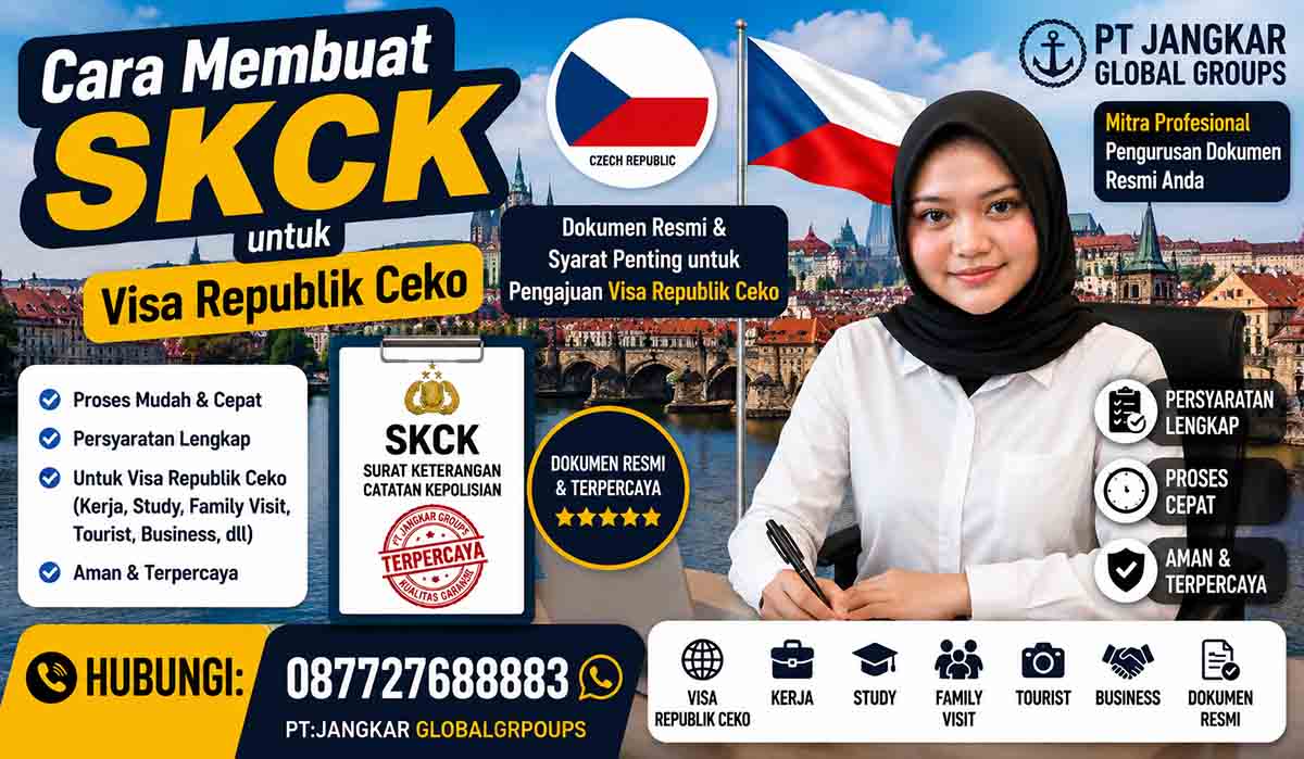 Cara Membuat SKCK untuk Visa Republik Ceko