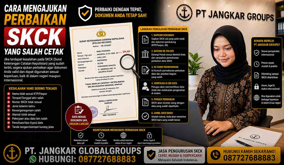 Cara Mengajukan Perbaikan SKCK yang Salah Cetak