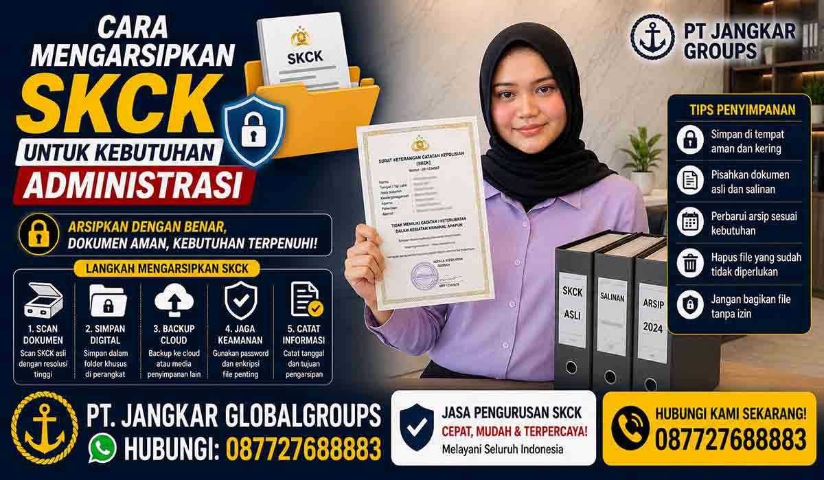 Cara Mengarsipkan SKCK untuk Kebutuhan Administrasi