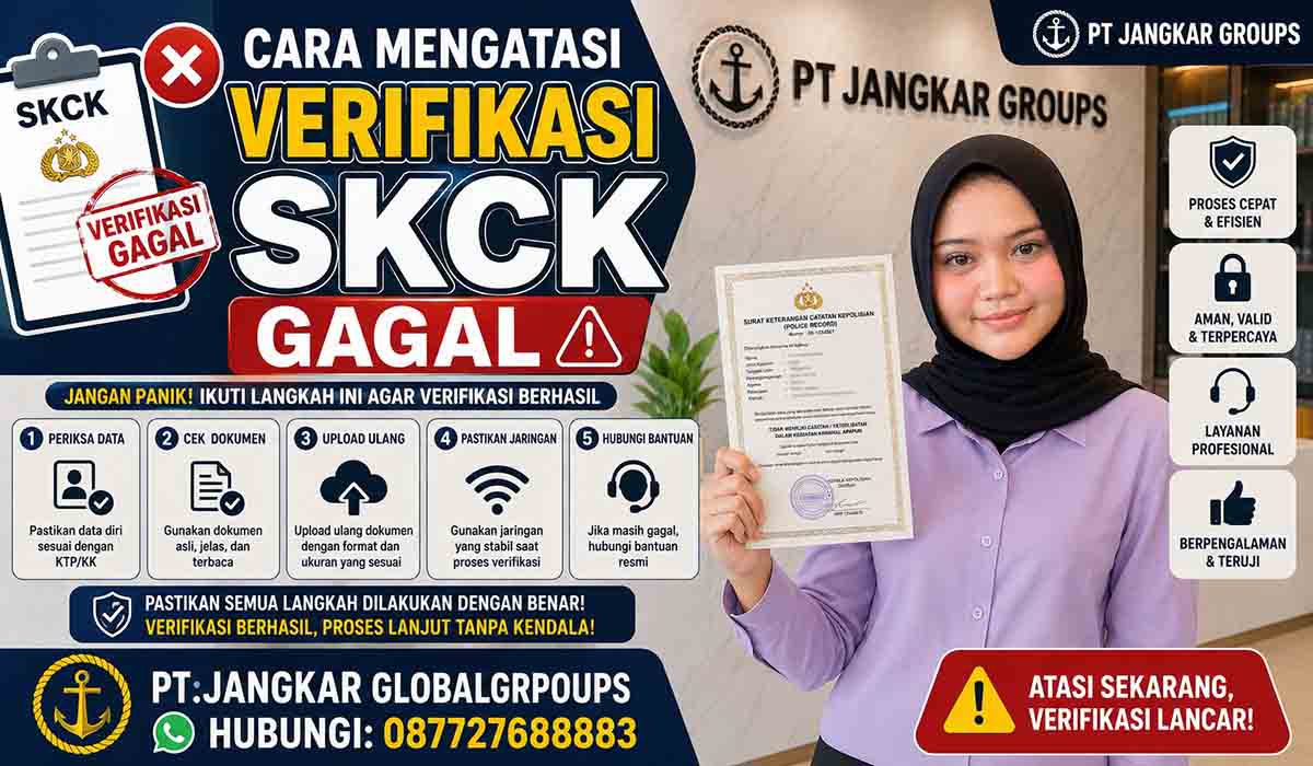 Cara Mengatasi Verifikasi SKCK Gagal