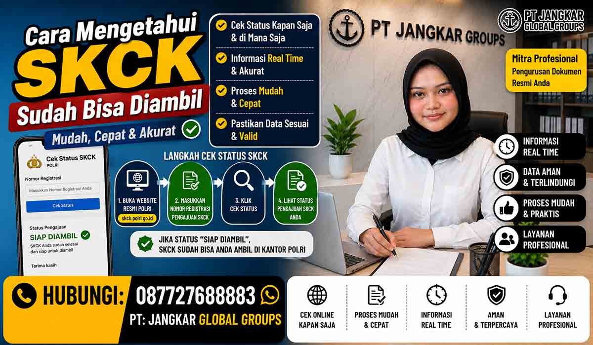 Cara Mengetahui SKCK Sudah Bisa Diambil